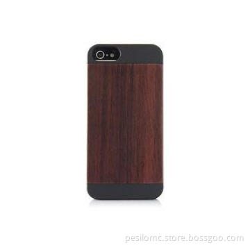 Handmade iPhone 5S / iPhone 5 Wooden Back With PC Case Anti